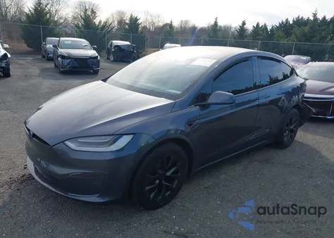 2022 Tesla Model X Dual Motor All-Wheel Drive from USA, damaged, VIN 7SAXCAE51NF361877